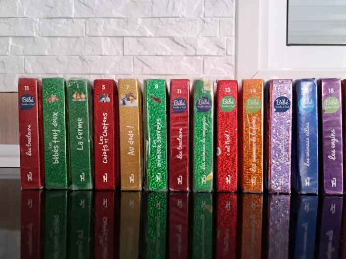 Très gros lot de livre à  toucher langue au chat - photo numéro 2