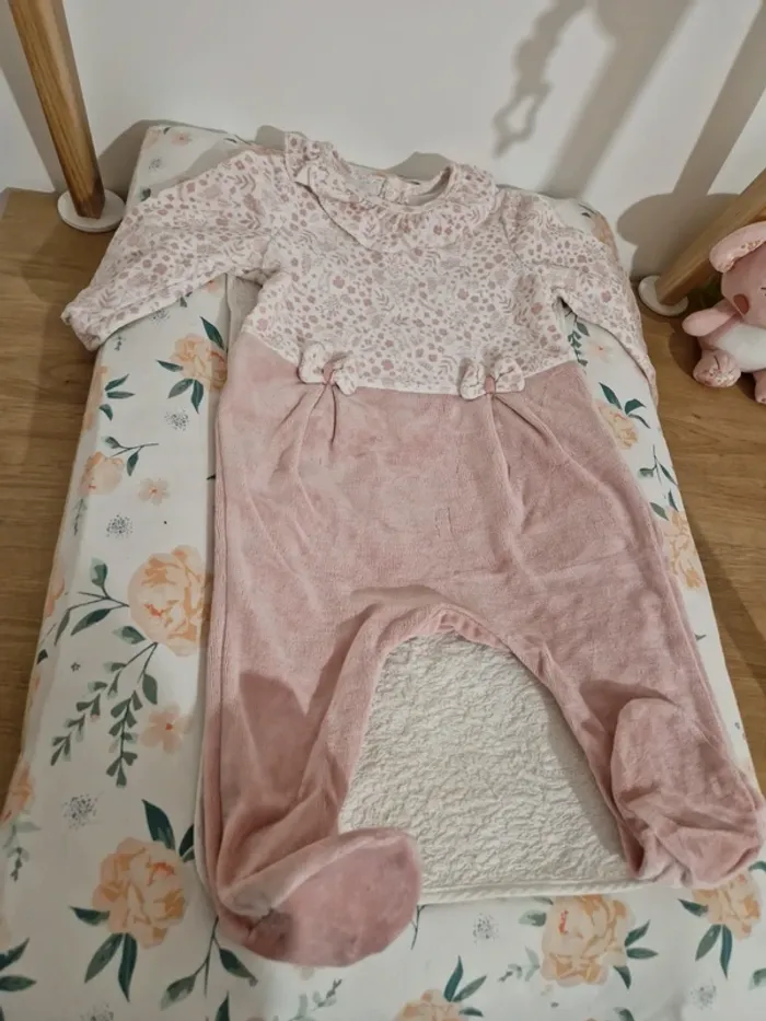 Pyjama fille avec bonnet - photo numéro 3