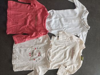 Lot tee shirt manches longues