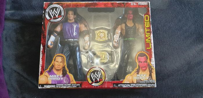 Figurine de catch jeff Hardy/ Matt Hardy Jakks