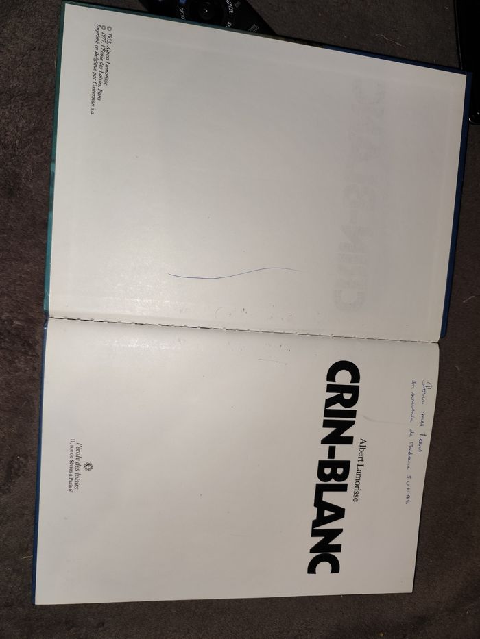 Crin blanc Albert lamorisse édition de juin 1984 histoire et photographie - photo numéro 9