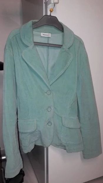 Veste blazer femme turquoise taille 40