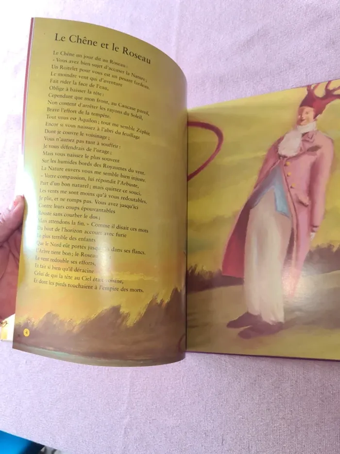Livre les fables de la fontaine avec CD - photo numéro 7