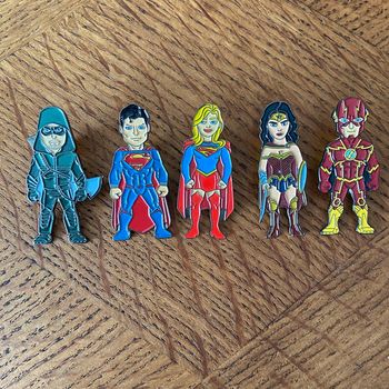 Lot de Pins DC Comics