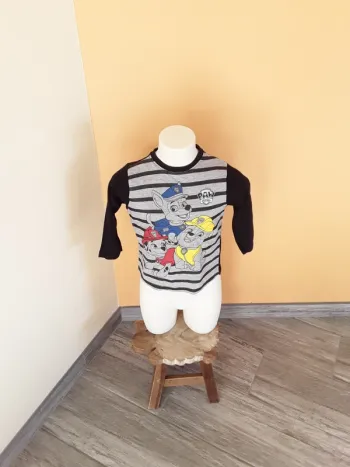 Tee shirt manches longues Pat Patrouille 98/104 cm