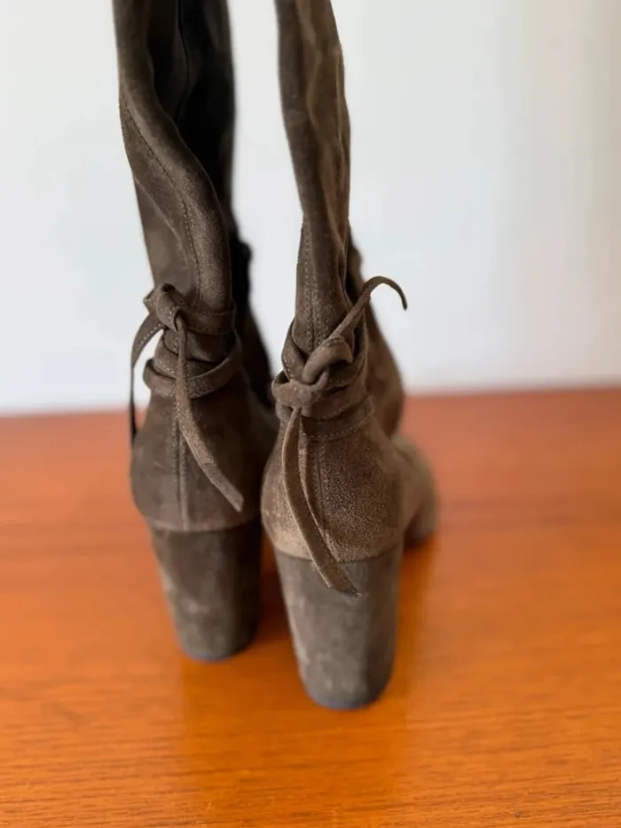 Bottes Caroline Bliss marron foncé - photo numéro 4