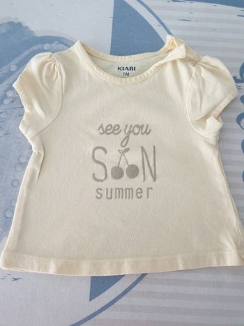 Tshirt 1 mois