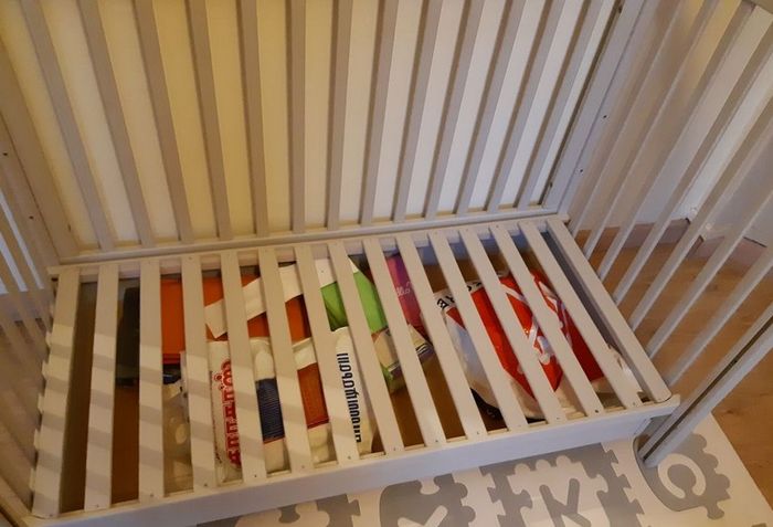 Lit bébé avec matelas bamboo 60x120cm - photo numéro 4