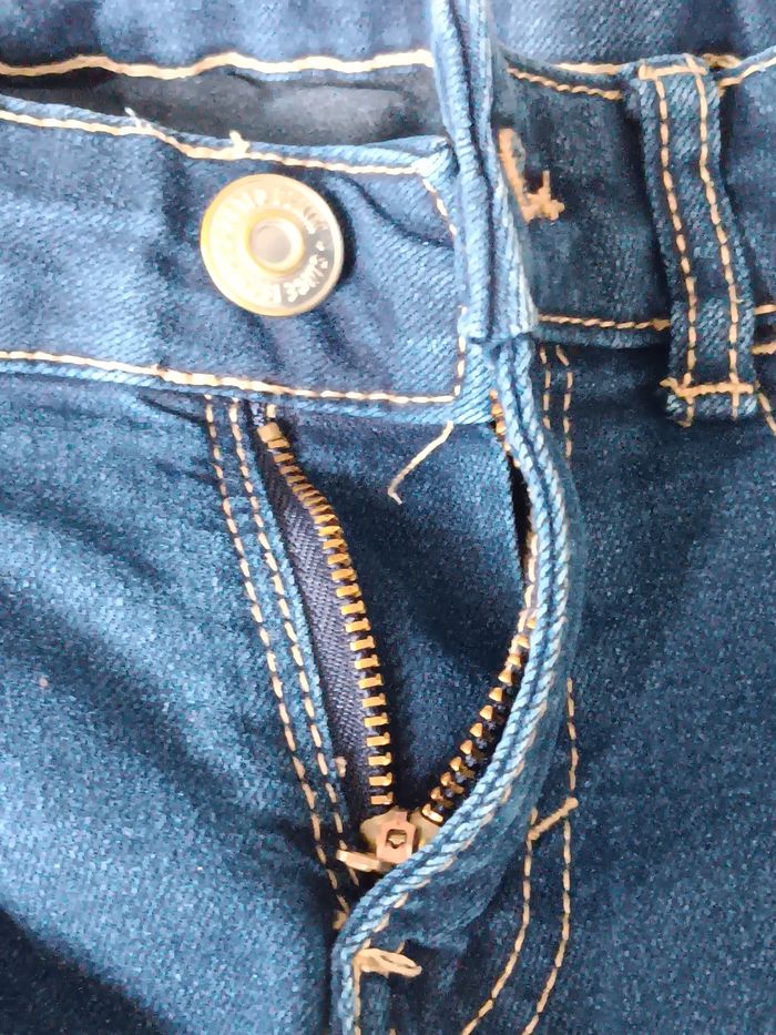 Jean wide legs fille 10ans - photo numéro 4