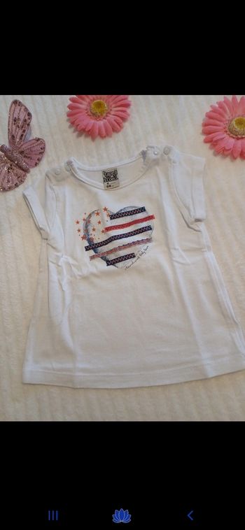 T.shirt bébé taille 6 mois