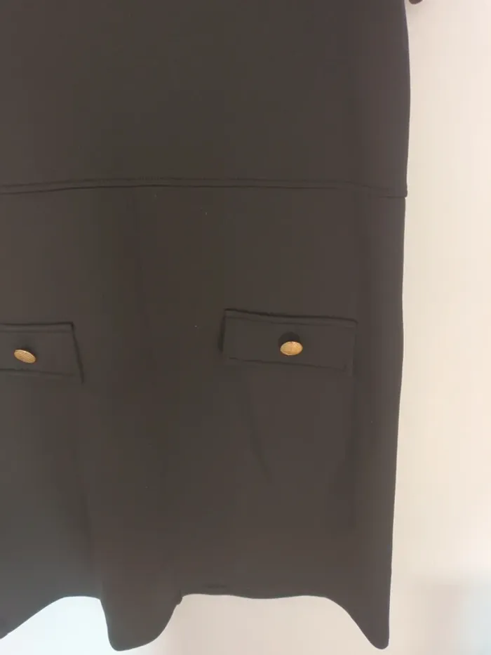Robe noire mini Promod taille 40 excellent état - photo numéro 2
