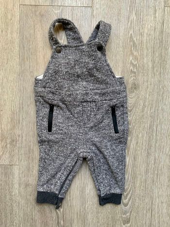 Salopette grise 6 mois Tape à l’œil