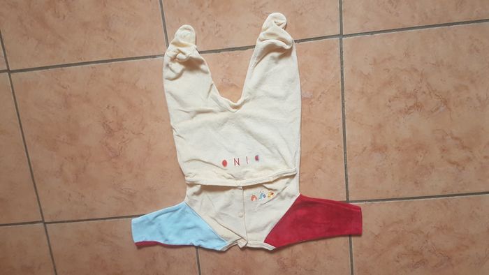 Grenouillère garçon 3 mois jaune - photo numéro 4