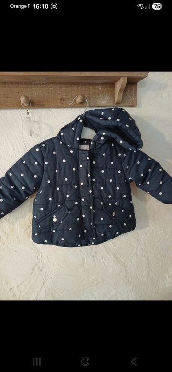 Blouson bébé taille 6 mois