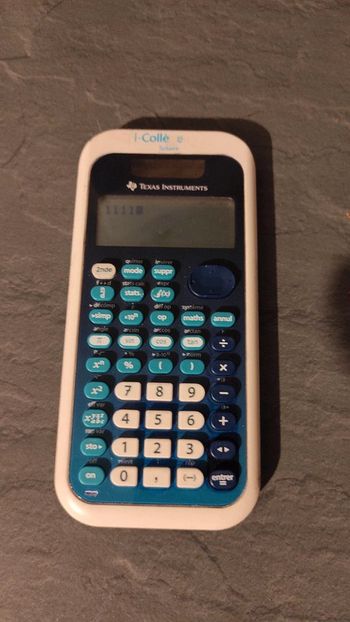 Calculatrice I Texas Instrument College