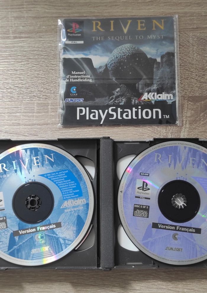 Jeu Riven the sequel to myst ps1 - photo numéro 3