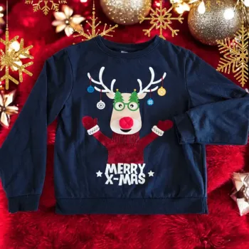 Sweat de Noël mixte NEUF 🦌