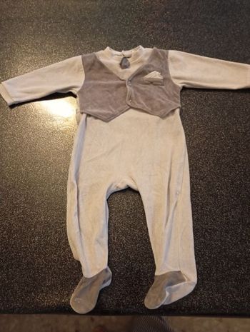 Pyjama velours 18 mois