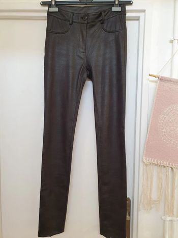 Pantalon effet cuir stretch Senso T34