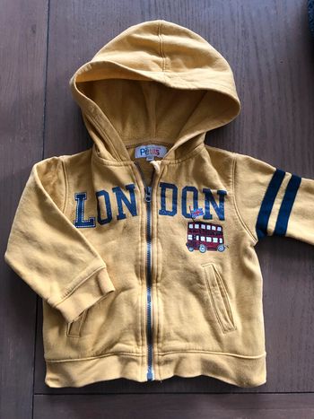 Gilet à capuche 18 mois
