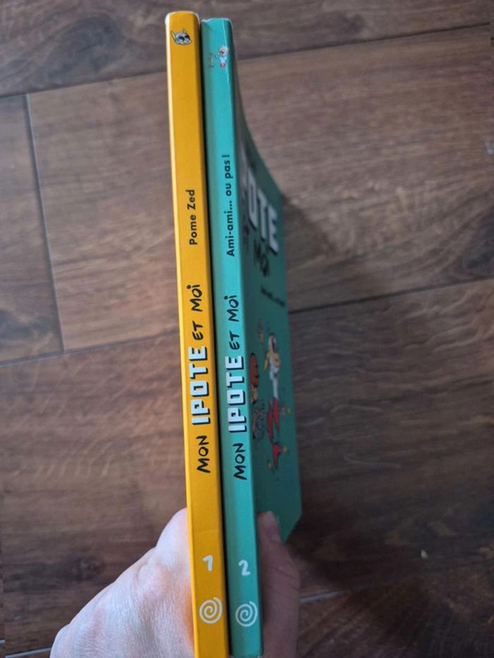 Lot de 2 bandes dessinées Mon Ipote et moi - photo numéro 4