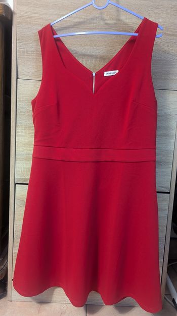 Robe habillé rouge