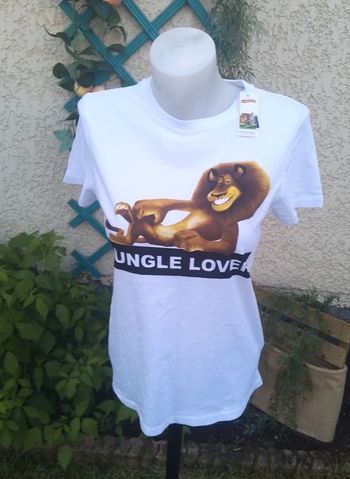 tee-shirt madagascar taille S- Undiz - 100% coton
