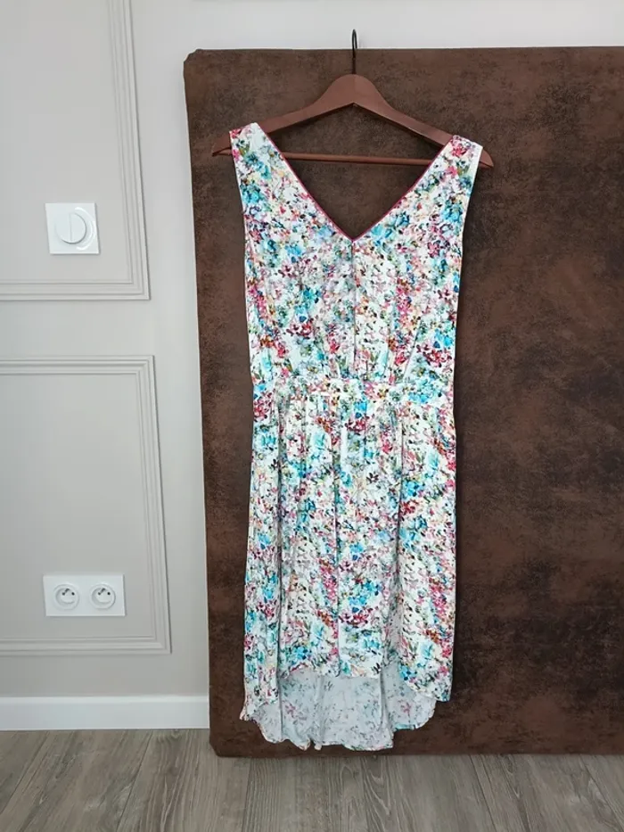 Robe asymétrique et fleurie Promod - photo numéro 2