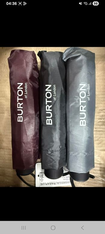 Parapluie burton véritable