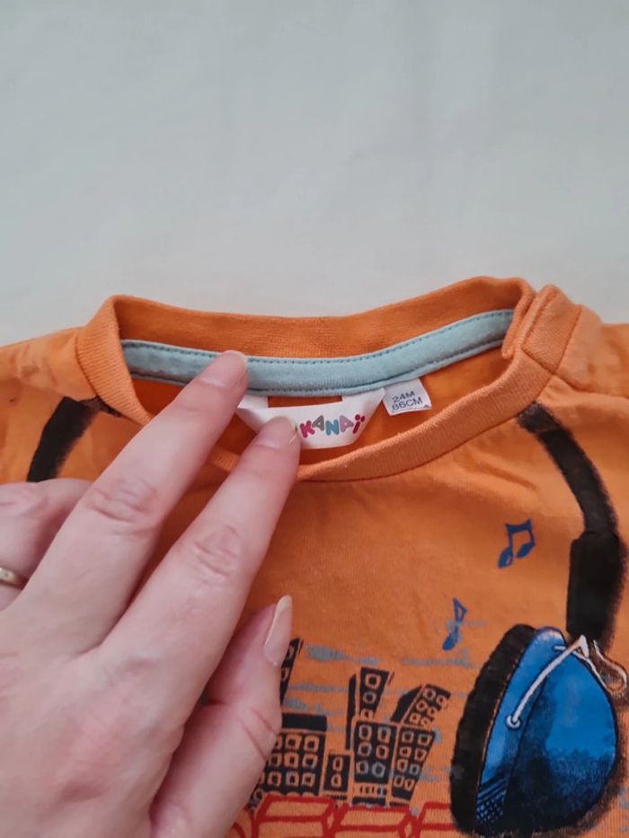 T-shirt ML 24 mois - photo numéro 2