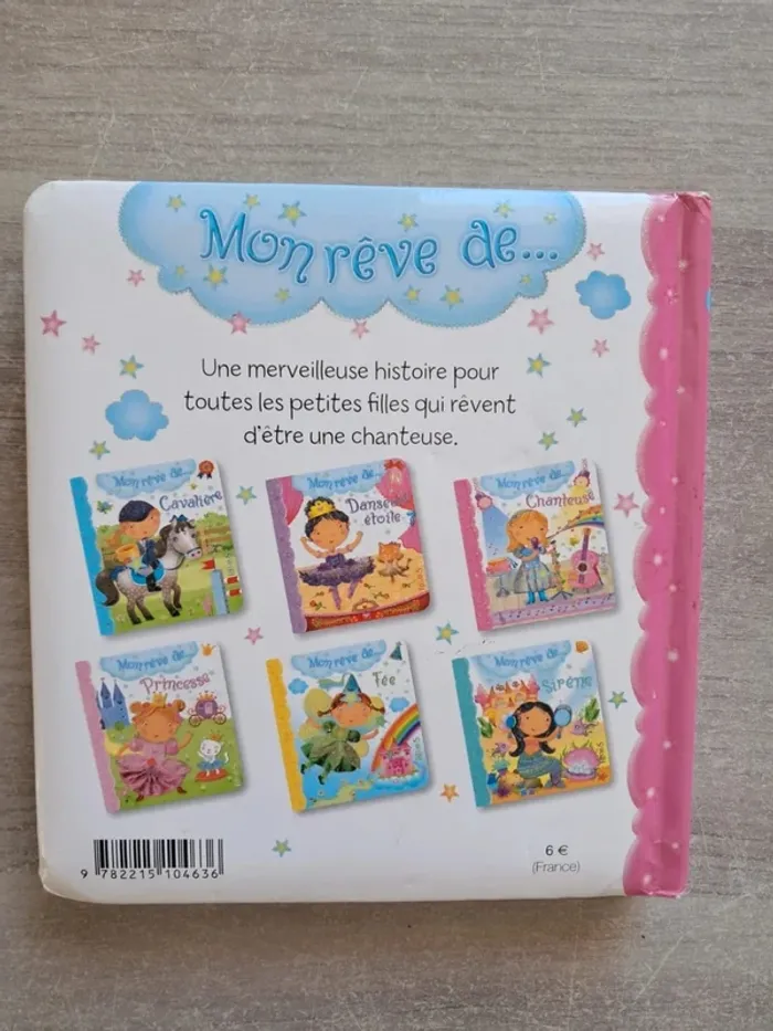 Livre mon rêve de chanteuse fleurus - photo numéro 2