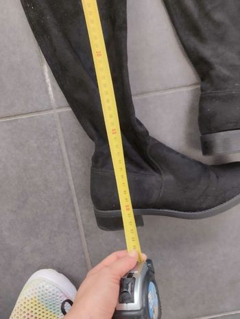 Cuissardes en daim pointure 37