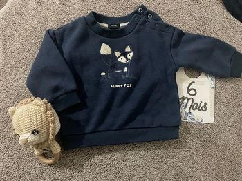 Pull bleu
