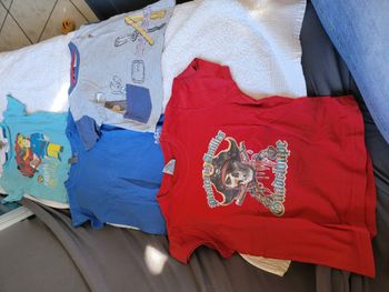 Lot de 4 tee-shirts manches courtes 3 ans garçon