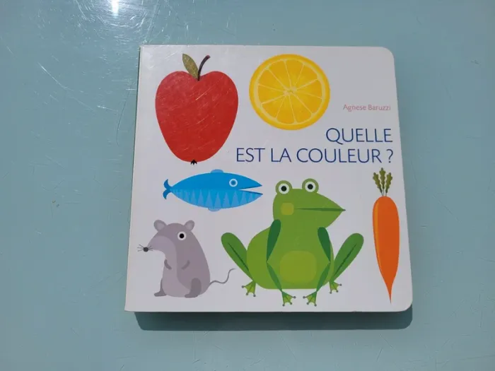Livre d'Agnès Baruzzi 🍎 Quelle est la couleur? 🐸 - photo numéro 2