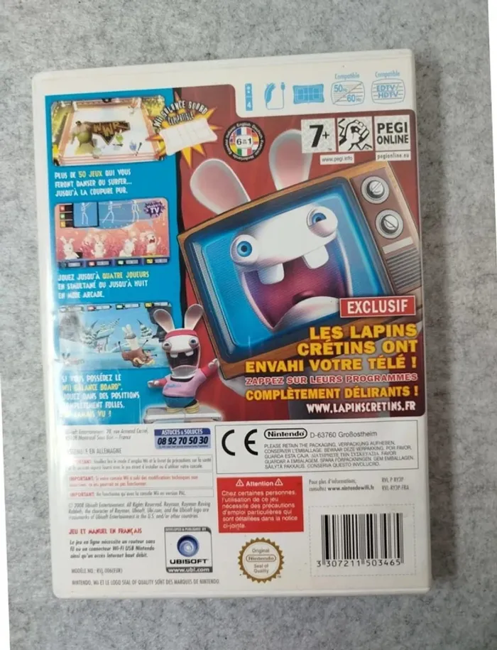 Jeu Lapins crétins Show Wii - photo numéro 2