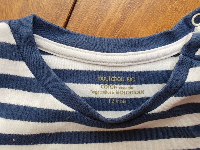T-shirt coton bio 12 mois - photo numéro 3