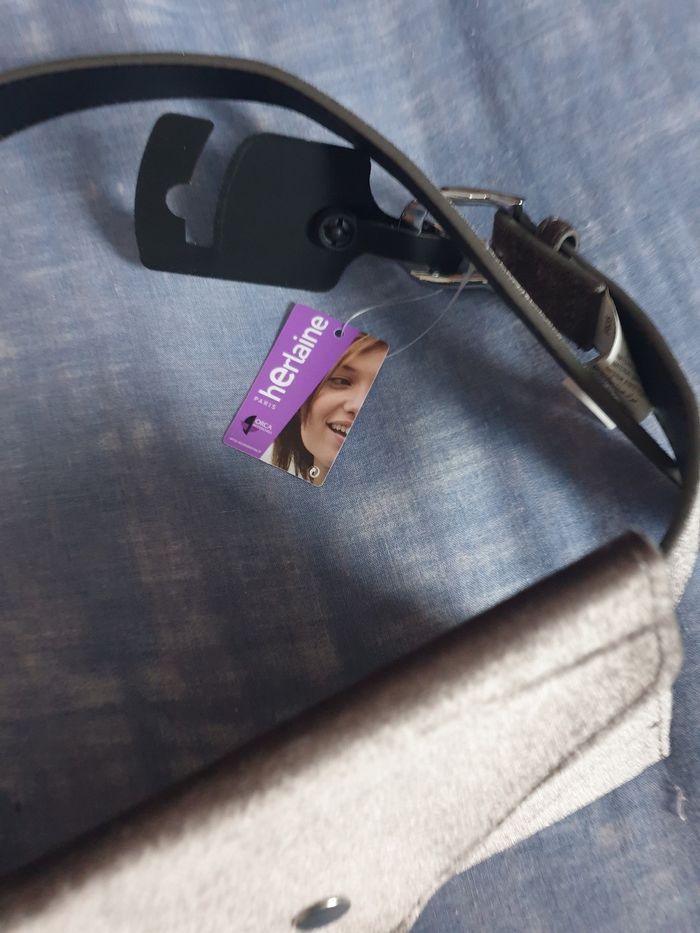 Ceinture pochette grise - photo numéro 2