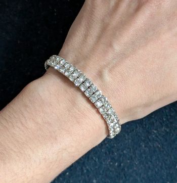 Bracelet élastique a strass