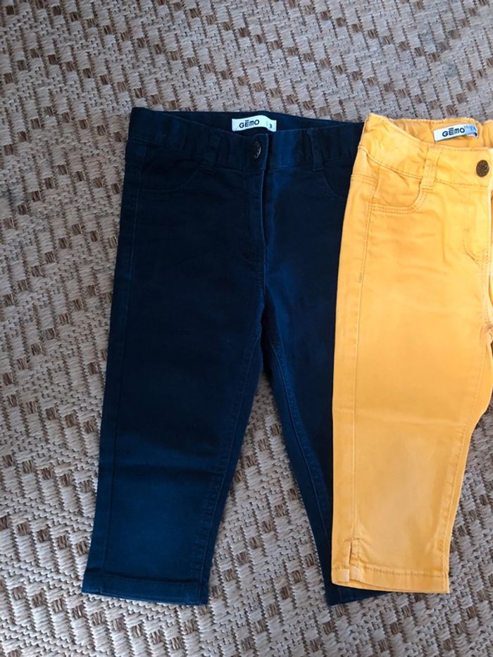Pantacourt jean taille 3 ans - photo numéro 4