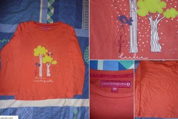 T-shirt 6 ans Lulu Castagnette