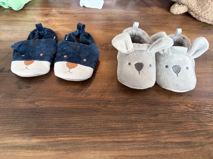 Lot de chaussons  3-6 mois - photo numéro 4