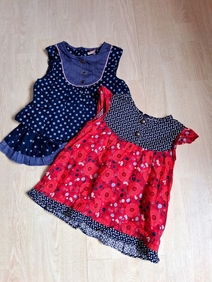 3 Blouses 4ans - photo numéro 2