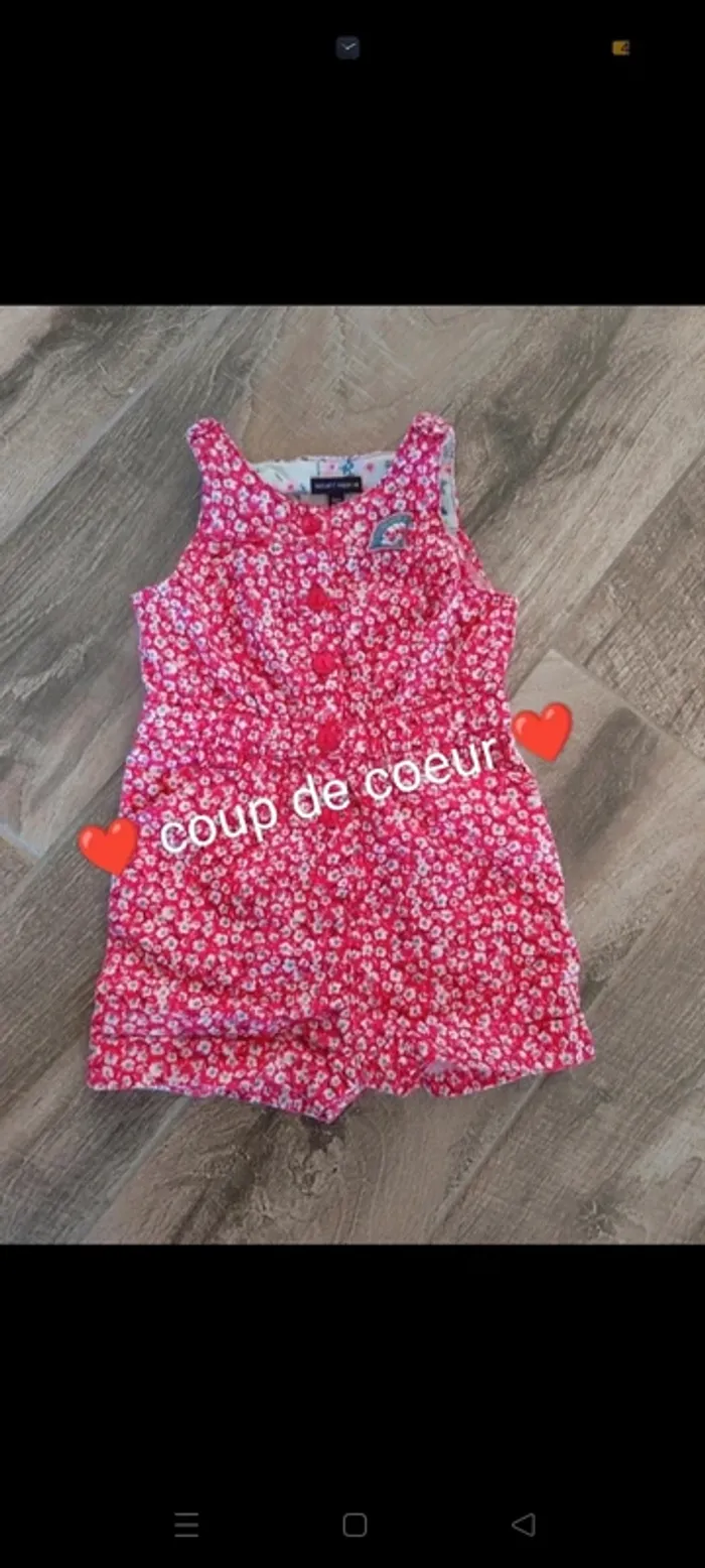 🌺 Combinaison été Sergent Major
Légère et pratique + fleurs délicates = look craquant garanti 😍