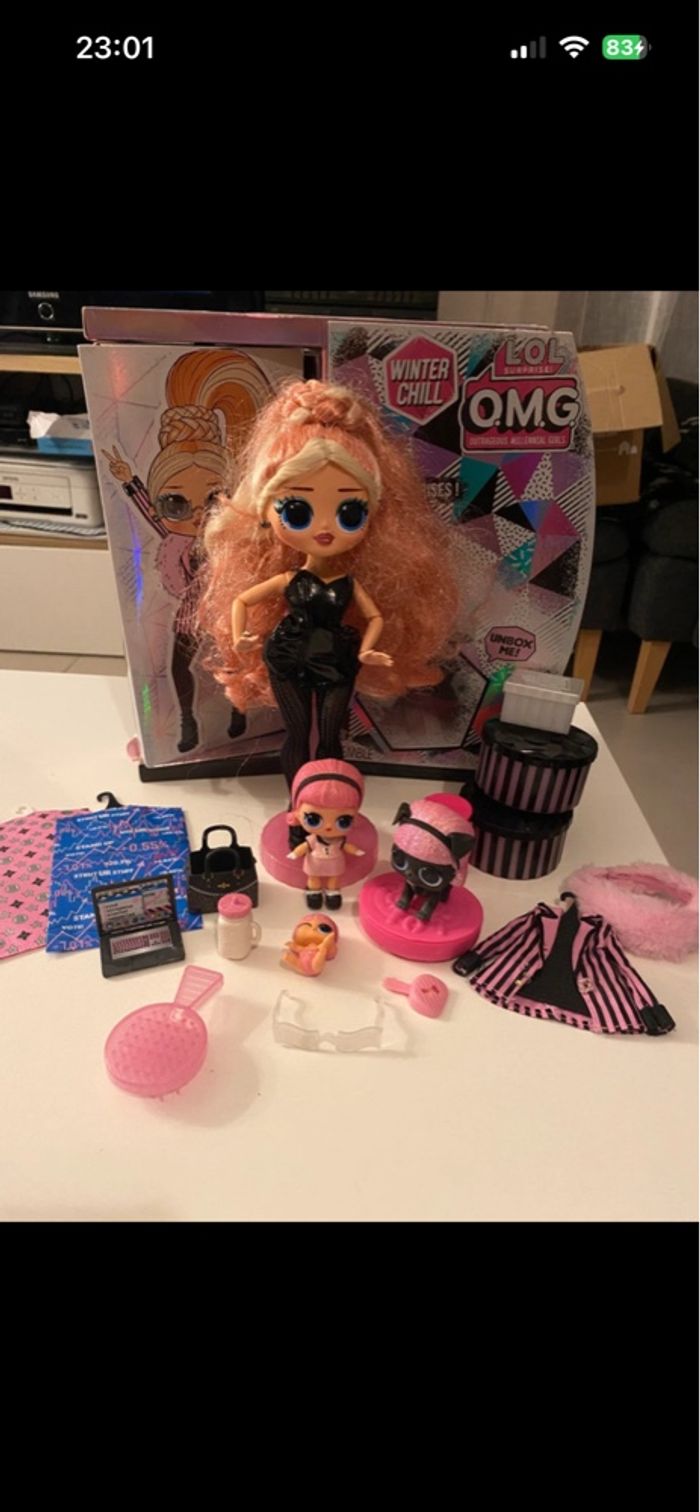 MGA Entertainment OMG Winter Chill Big Wig & Madame Queen (LOL Paillettes)