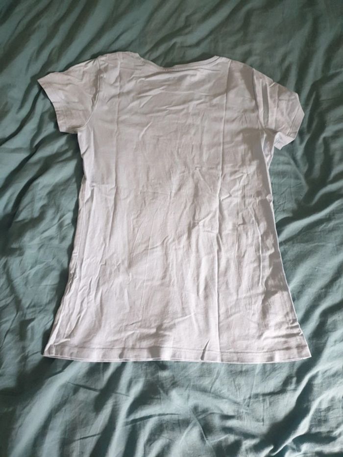 Neuf Tee-shirt femme bleu ciel taille L - photo numéro 3