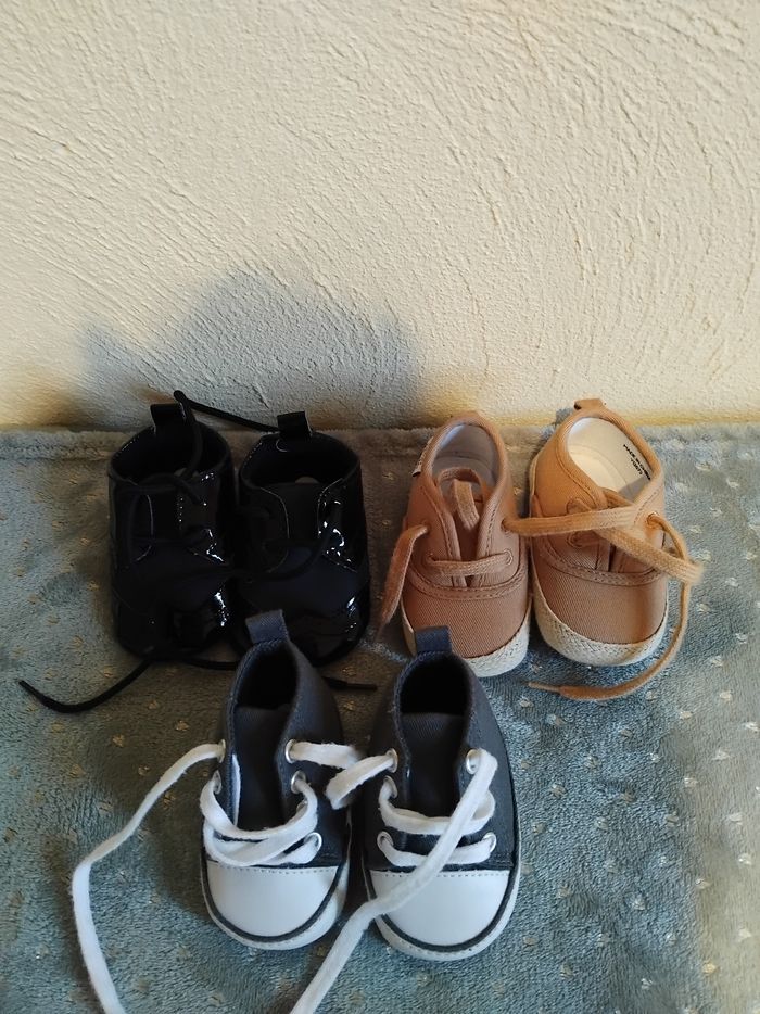 Chaussures bébé garçon 3/6 mois - photo numéro 2