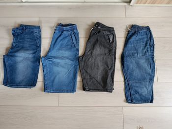 Lot de 4 bermudas en jean garçon taille 14 ans