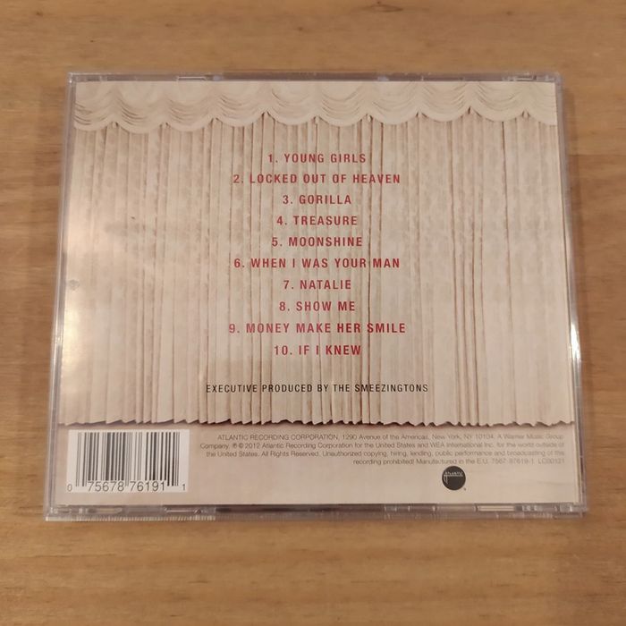 CD Bruno Mars " Unorthodox Jukebox" - photo numéro 2
