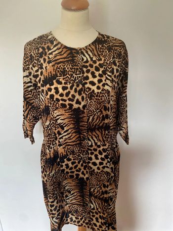 Robe léopard femme taille 40 de marque Boohoo